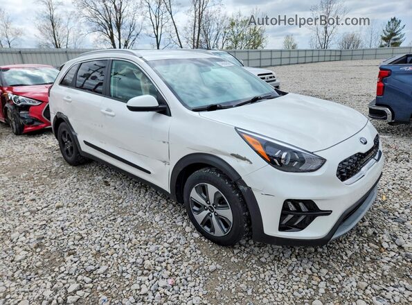 KNDCB3LC8L5424760 2020 KIA NIRO Белый Передняя правая четверть