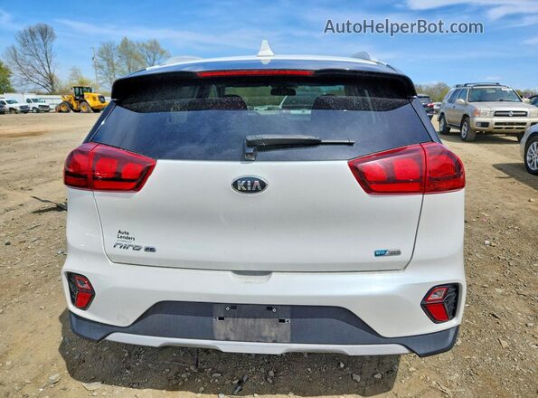 KNDCB3LC8L5427156 2020 KIA NIRO White Widok z tyłu
