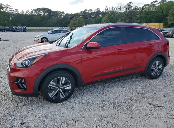 KNDCB3LC8N5512081 2022 KIA NIRO Красный Передняя левая четверть