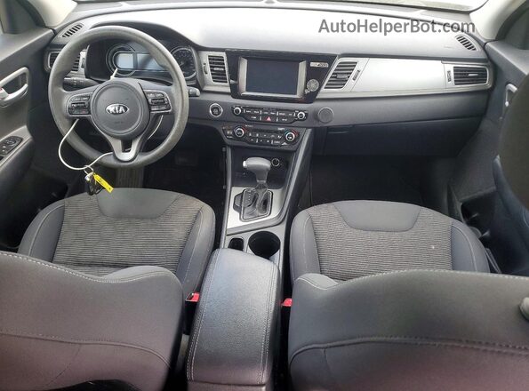 KNDCB3LC9J5136663 2018 KIA NIRO Черный Вид панели приборов