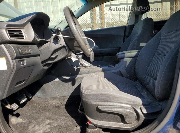 KNDCB3LC9K5334595 2019 KIA NIRO Blue Вид салону спереду