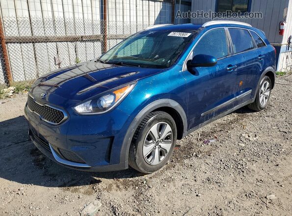 KNDCB3LC9K5334595 2019 KIA NIRO Blue Передня ліва чверть
