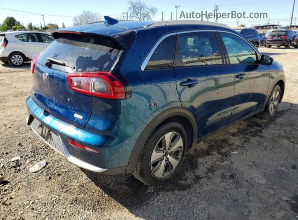 KNDCB3LC9K5334595 2019 KIA NIRO Blue Задня права чверть