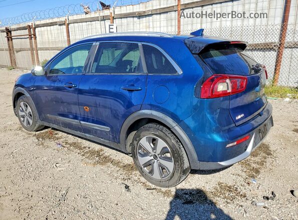 KNDCB3LC9K5334595 2019 KIA NIRO Blue Задня ліва чверть