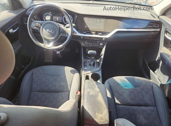 KNDCB3LC9L5400502 2020 KIA NIRO White Widok deski rozdzielczej