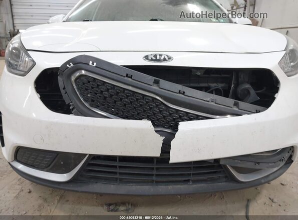 KNDCB3LCXH5048831 2017 KIA NIRO White Դիմացի տեսք