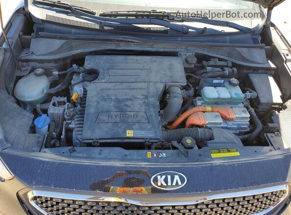 KNDCB3LCXK5219973 2019 KIA NIRO Черный Вид задней части салона
