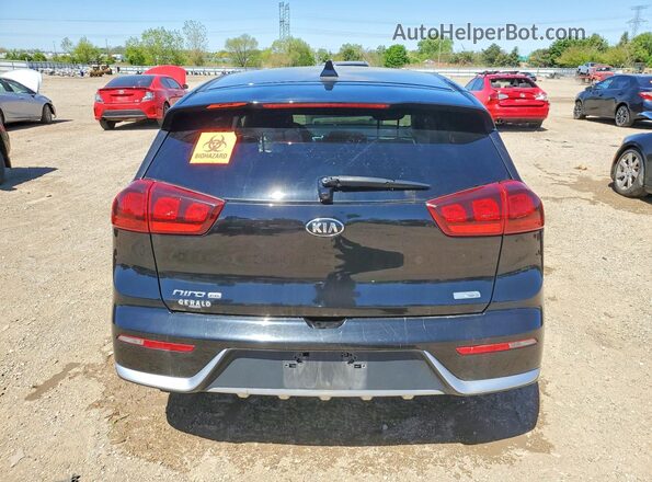 KNDCB3LCXK5219973 2019 KIA NIRO Черный Вид сзади
