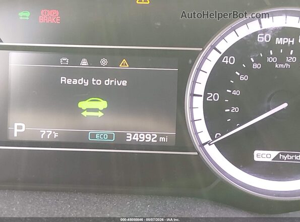 KNDCB3LCXM5471418 2021 KIA NIRO Синий 