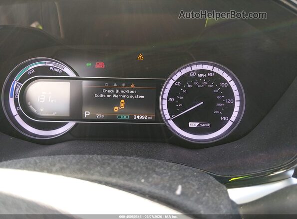 KNDCB3LCXM5471418 2021 KIA NIRO Синий Вид задних сидений