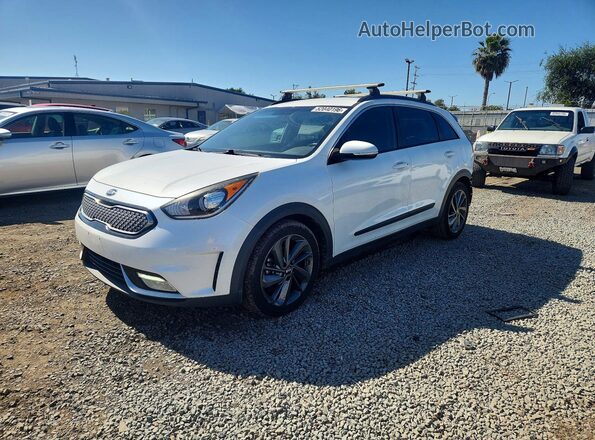 KNDCC3LC1H5055874 2017 KIA NIRO White Przód lewy