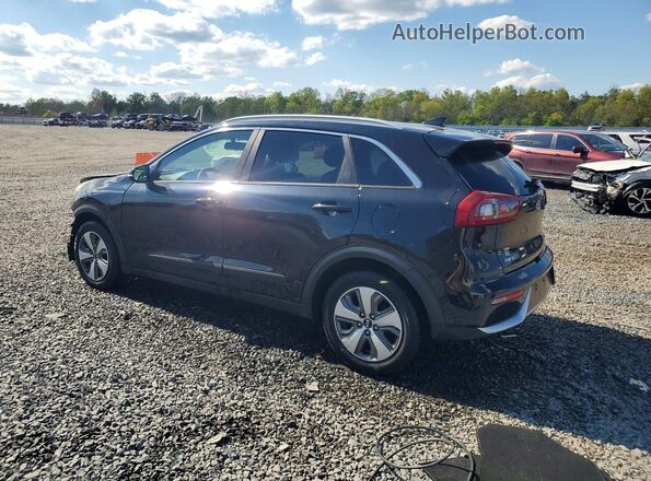 KNDCC3LC1H5095713 2017 KIA NIRO Черный Задняя левая четверть