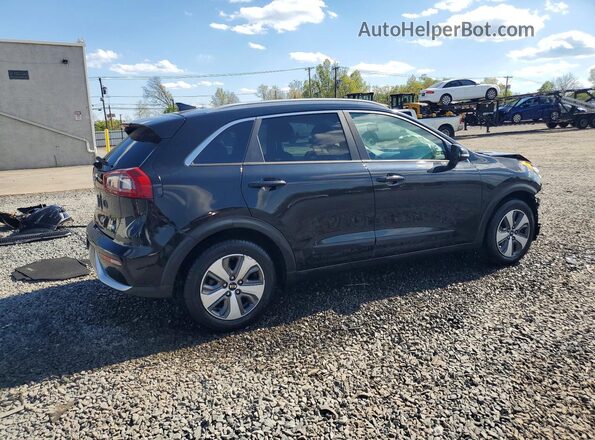KNDCC3LC1H5095713 2017 KIA NIRO Черный Задняя правая четверть
