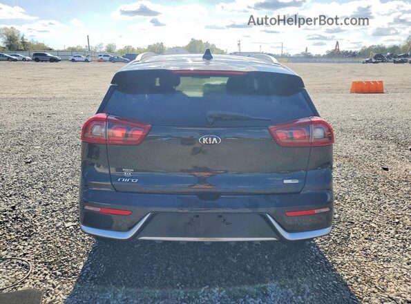 KNDCC3LC1H5095713 2017 KIA NIRO Черный Вид сзади