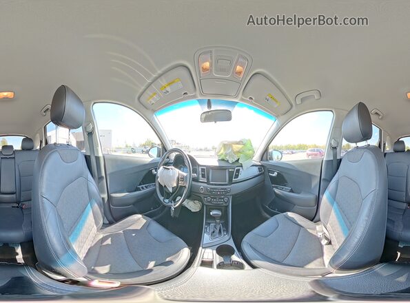 KNDCC3LC1H5095713 2017 KIA NIRO Черный 