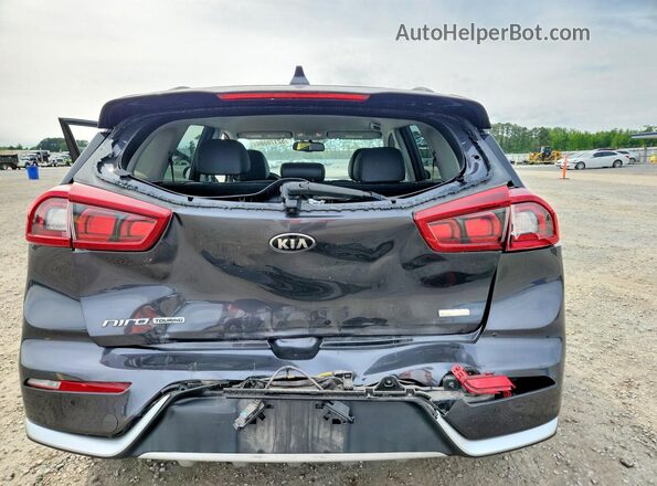 KNDCC3LC1J5149520 2018 KIA NIRO Серый Вид сзади