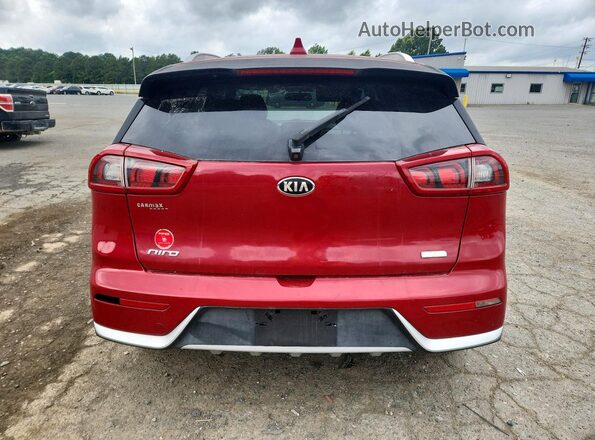 KNDCC3LC2H5057911 2017 KIA NIRO Red Vista trasera