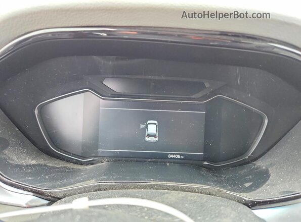 KNDCC3LC3M5468230 2021 KIA NIRO Синий Вид щитка приборов