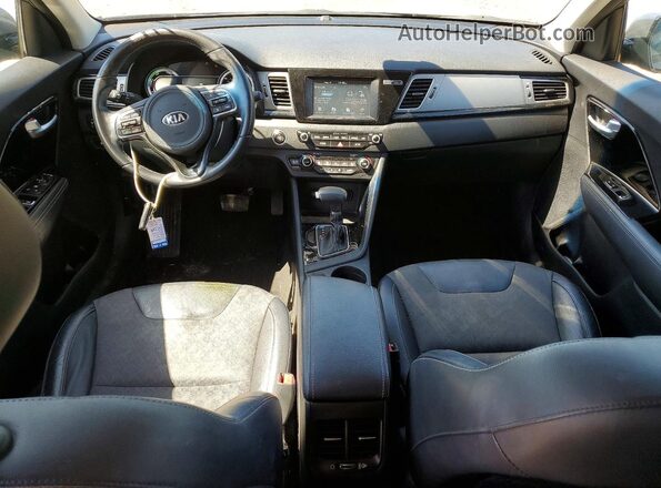 KNDCC3LC5H5049544 2017 KIA NIRO Серый Вид панели приборов