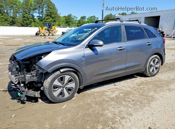 KNDCC3LC5H5049544 2017 KIA NIRO Серый Передняя левая четверть