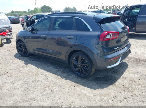 KNDCC3LC6J5135080 2018 KIA NIRO Серый Задняя левая четверть