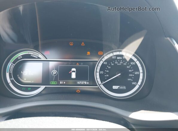 KNDCC3LC6J5135080 2018 KIA NIRO Серый Вид задних сидений