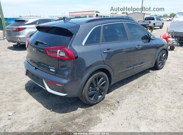 KNDCC3LC6J5135080 2018 KIA NIRO Серый Задняя правая четверть