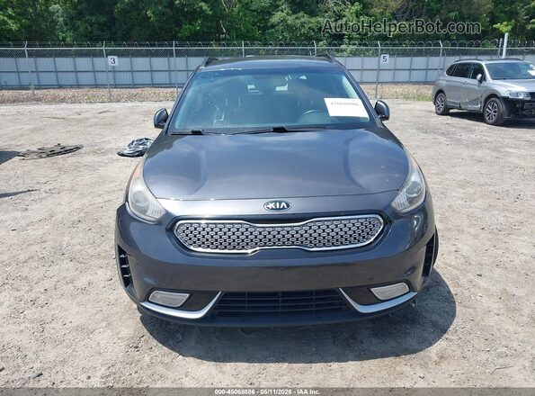 KNDCC3LC6J5135080 2018 KIA NIRO Серый Вид щитка приборов