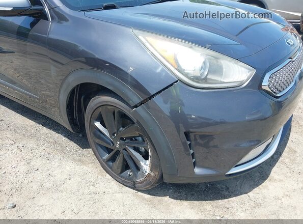 KNDCC3LC6J5135080 2018 KIA NIRO Серый Вид спереди