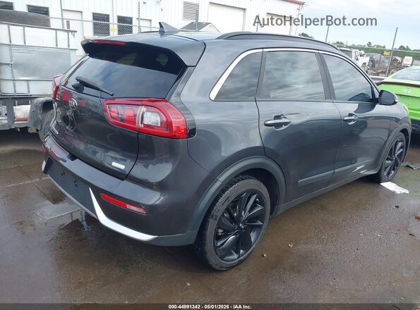 KNDCC3LC6J5186126 2018 KIA NIRO Gray Tył prawy