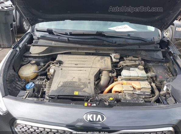 KNDCC3LC6J5186126 2018 KIA NIRO Gray Widok z tyłu