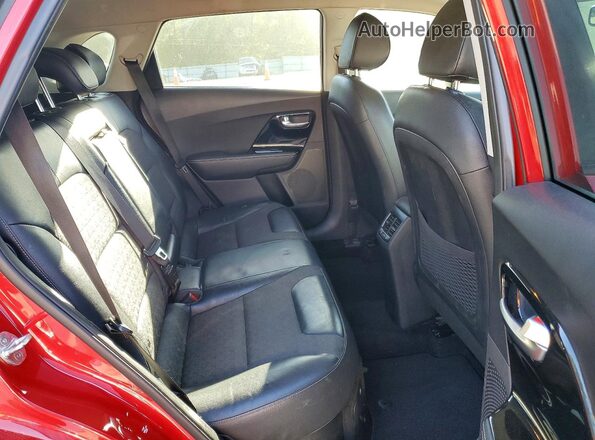 KNDCC3LC7K5250563 2019 KIA NIRO Red Widok tylnych siedzeń