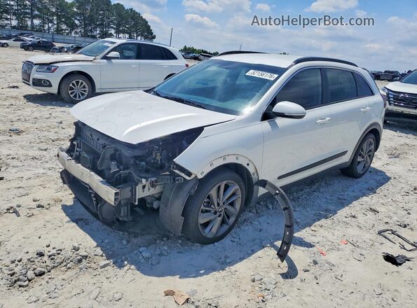 KNDCC3LC8H5052082 2017 KIA NIRO White Przód lewy