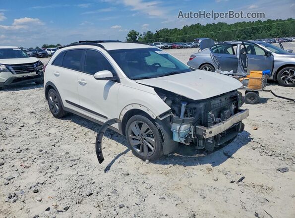 KNDCC3LC8H5052082 2017 KIA NIRO White Przód prawy