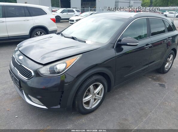 KNDCC3LC8J5120385 2018 KIA NIRO Black Przód lewy