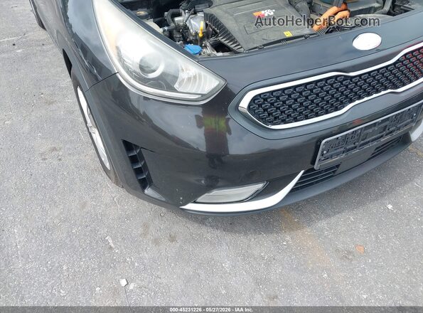 KNDCC3LC8J5120385 2018 KIA NIRO Black Widok z przodu