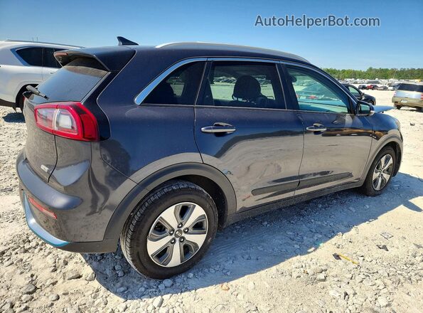 KNDCC3LD4K5218095 2019 KIA NIRO Gray უკანა მარჯვენა