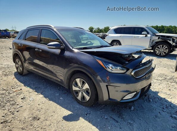 KNDCC3LD4K5218095 2019 KIA NIRO Gray წინა მარჯვენა