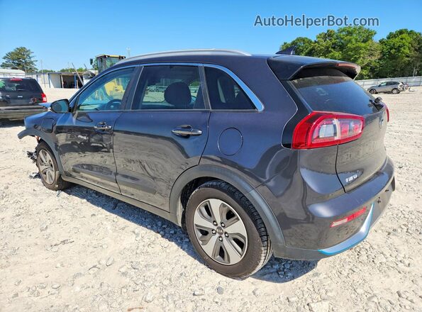 KNDCC3LD4K5218095 2019 KIA NIRO Gray უკანა მარცხენა