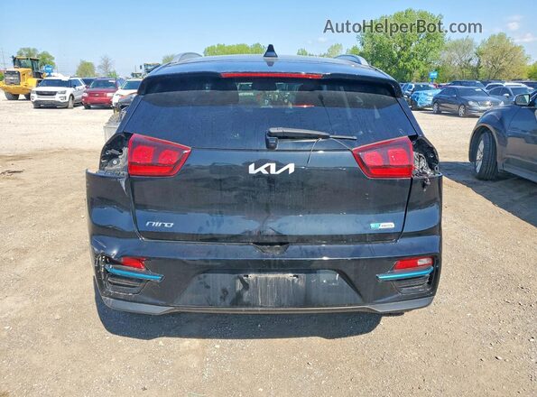KNDCC3LG3N5153500 2022 KIA NIRO Черный Вид сзади