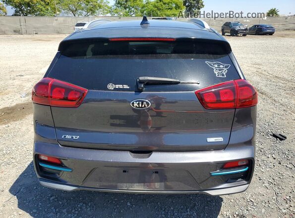 KNDCC3LG7L5055910 2020 KIA NIRO Gray Widok z tyłu