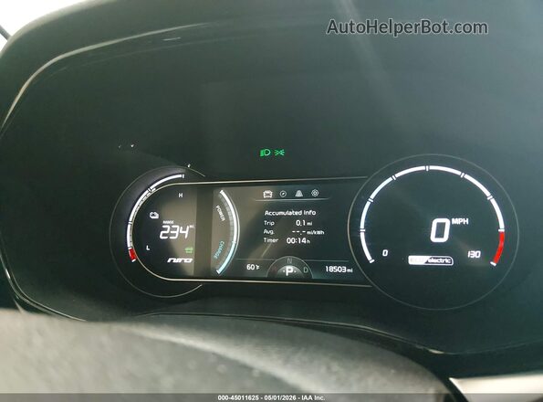 KNDCC3LG8N5144159 2022 KIA NIRO EV Beige Հետևի նստատեղերի տեսք