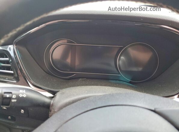 KNDCC3LG8N5153718 2022 KIA NIRO Черный Вид щитка приборов