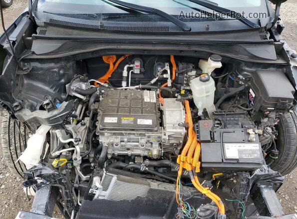 KNDCC3LG9N5116936 2022 KIA NIRO Черный Вид задней части салона