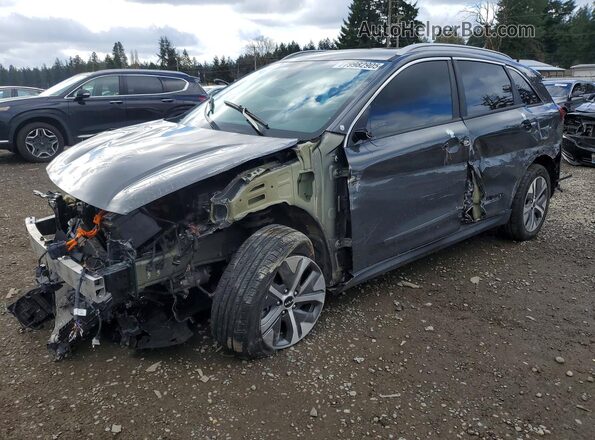 KNDCC3LG9N5116936 2022 KIA NIRO Черный Передняя левая четверть
