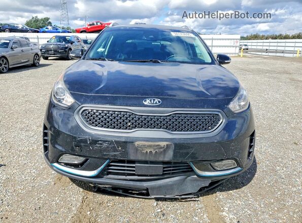 KNDCD3LD6J5205098 2018 KIA NIRO Черный Вид спереди