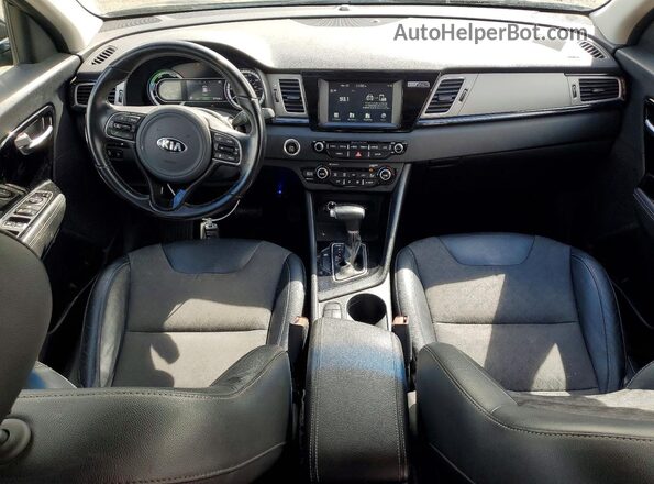 KNDCD3LD6J5205098 2018 KIA NIRO Черный Вид панели приборов