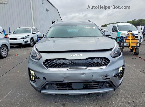 KNDCD3LD8N5497620 2022 KIA NIRO Gray Vista frontal