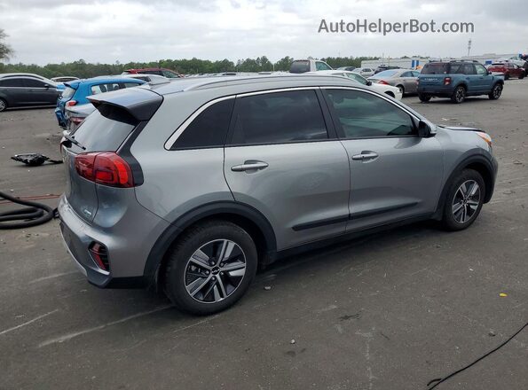KNDCD3LD8N5497620 2022 KIA NIRO Gray Trasero derecho
