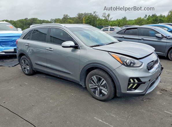 KNDCD3LD8N5497620 2022 KIA NIRO Gray Delantero derecho